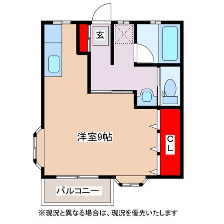 コーポグリーンキャピタルの物件間取画像